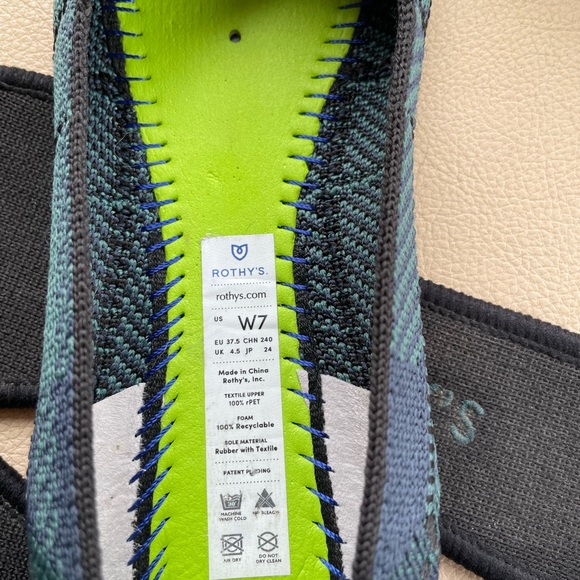 *EUC* Rothy’s round toe The Flat, W7, with original box - Picture 4 of 7